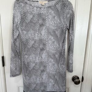 MICHAEL Michael Kors snakeskin 3/4 sleeve dress , worn once